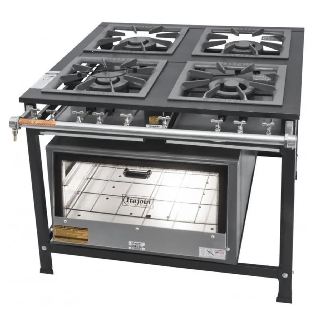 Fogão Industrial Centro 40X40 Com Forno 48L Itajobi